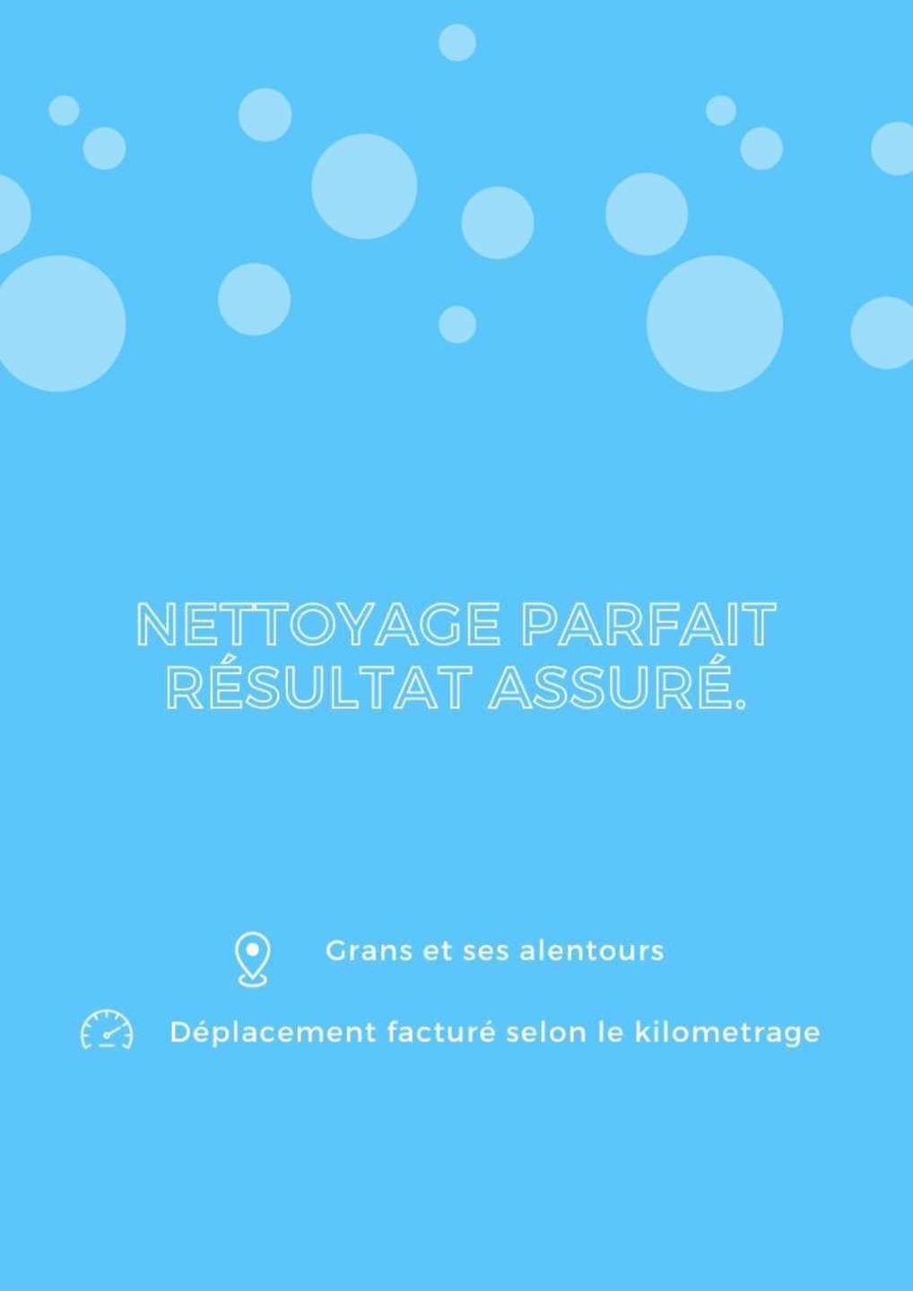 Nettoyage en action